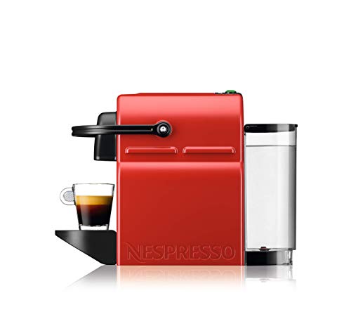 Lumero Inissia – Machine à Café à Capsules, Réservoir 0,7L, Rouge Rubis