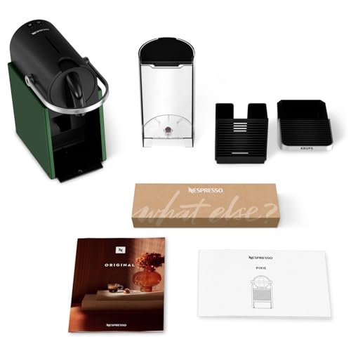 Lumero Pixie – Machine à Café à Capsules Compacte, Vert Foncé