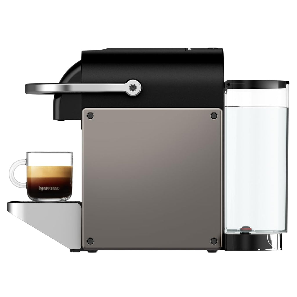 Lumero Pixie – Machine à Café à Capsules Compacte, Titane