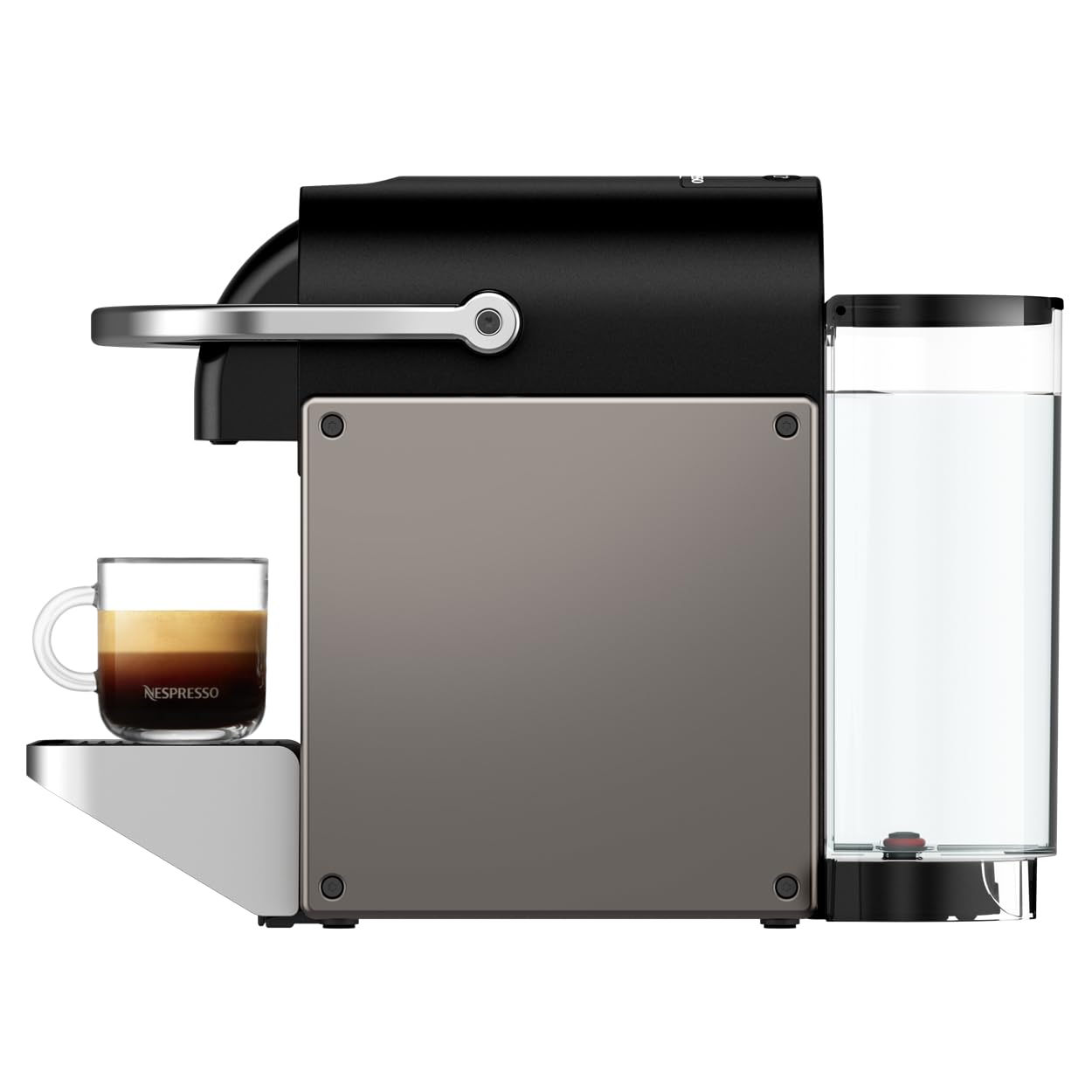 Lumero Pixie – Machine à Café à Capsules Compacte, Titane