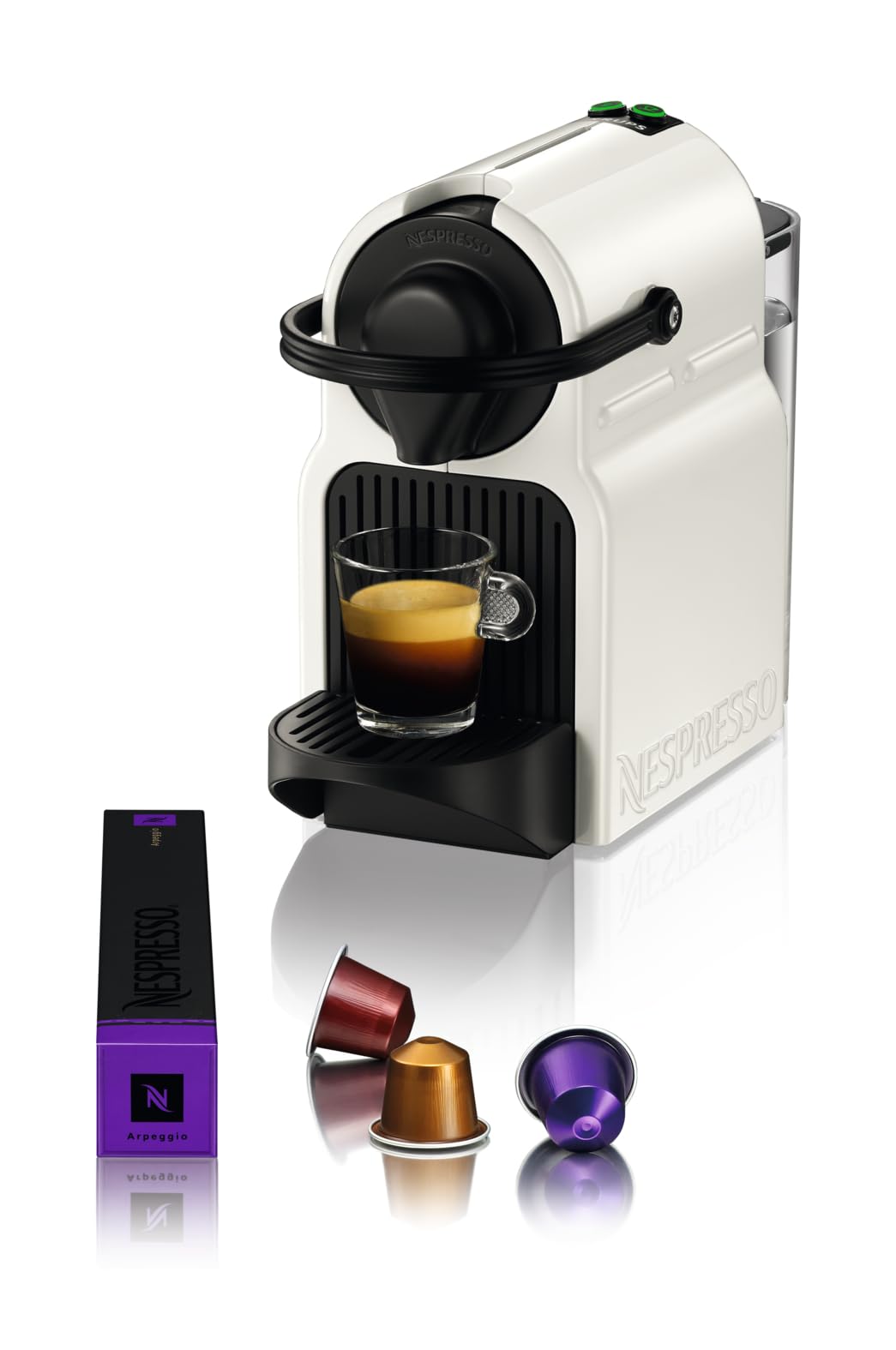 Lumero Inissia – Machine Espresso à Capsules, 19 Bars, Blanc