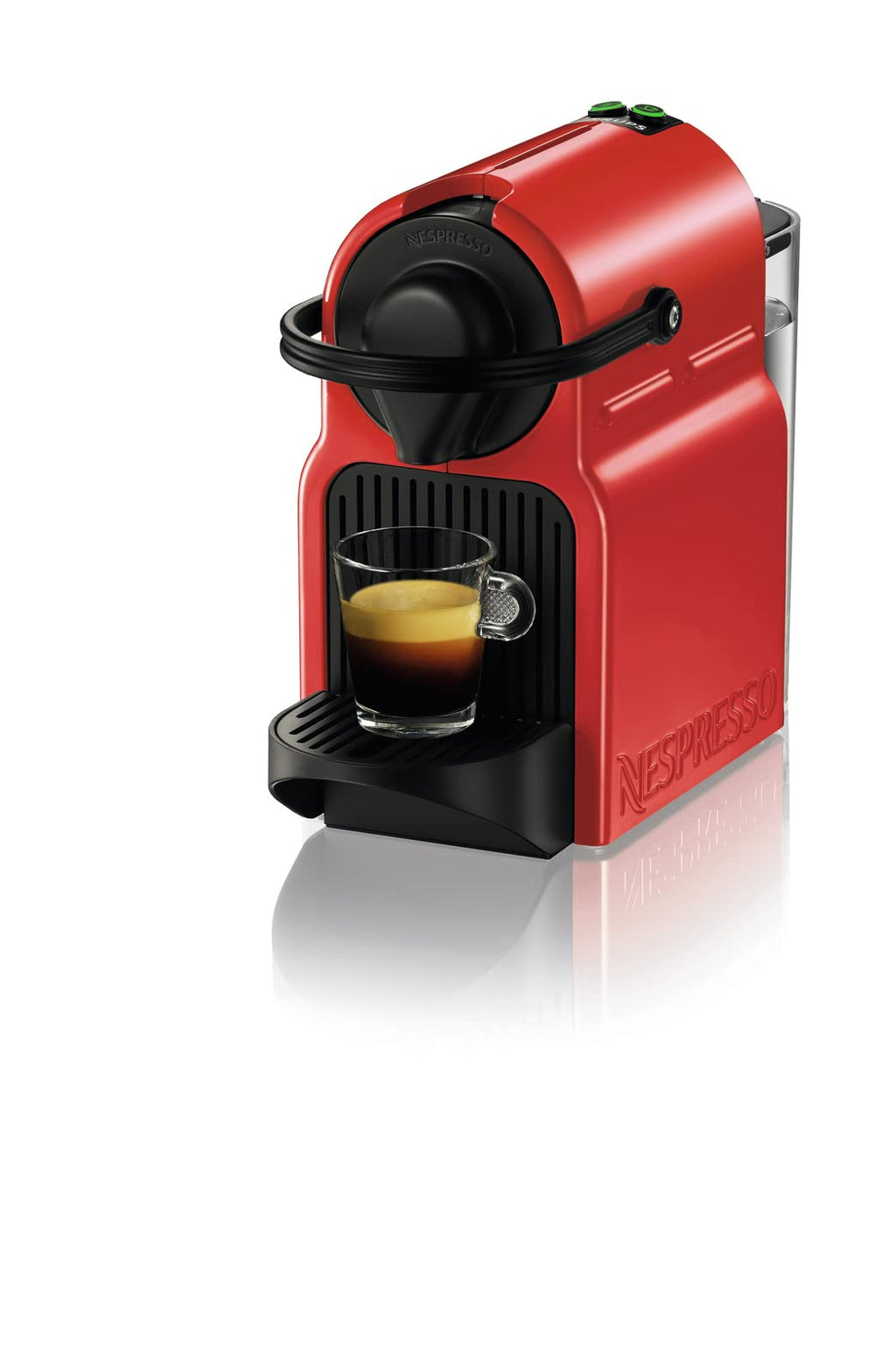Lumero Inissia – Machine à Café à Capsules, Réservoir 0,7L, Rouge Rubis