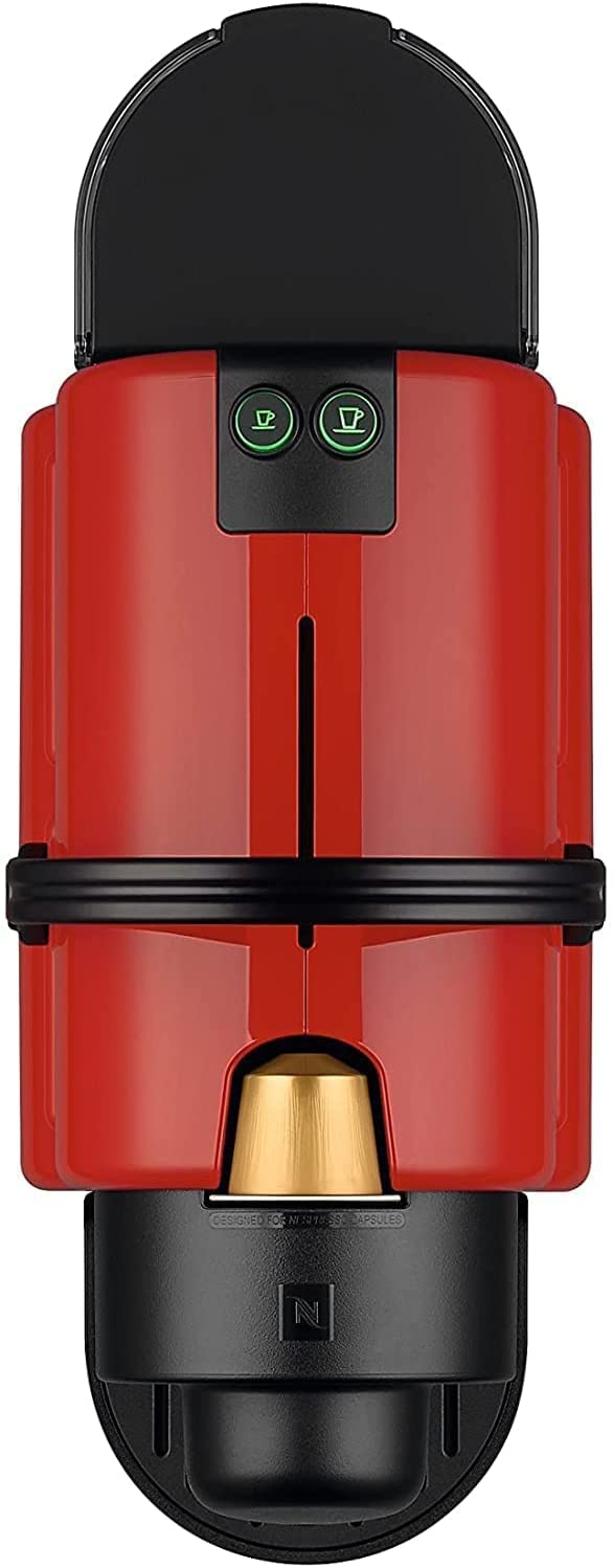 Lumero Inissia – Machine à Café à Capsules, Réservoir 0,7L, Rouge Rubis