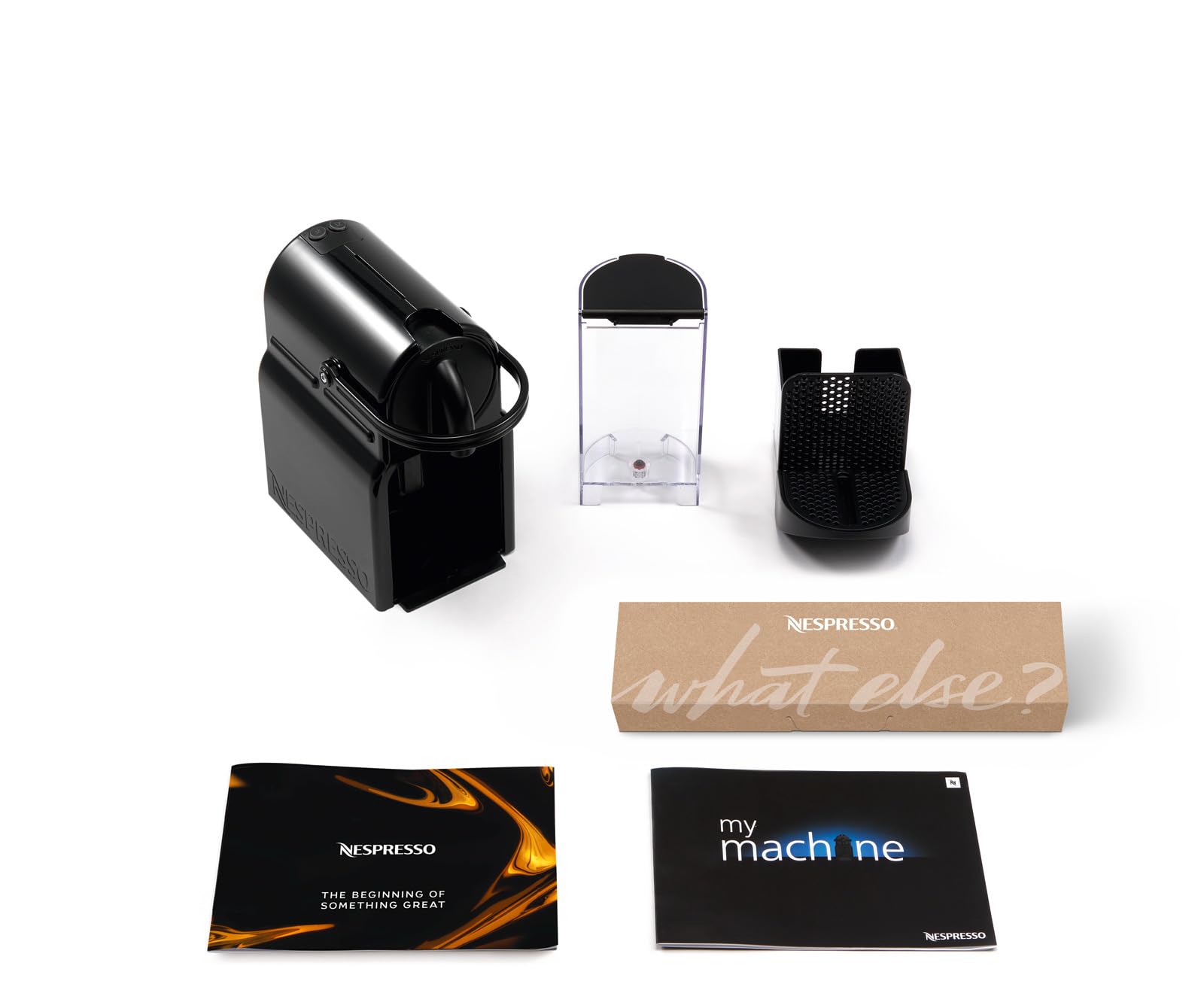 Lumero Inissia – Machine à Café à Capsules, Compacte, Noir