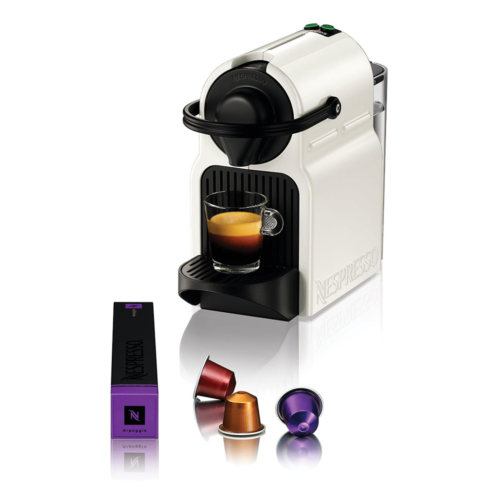 Lumero Inissia – Machine Espresso à Capsules, 19 Bars, Blanc Brillant