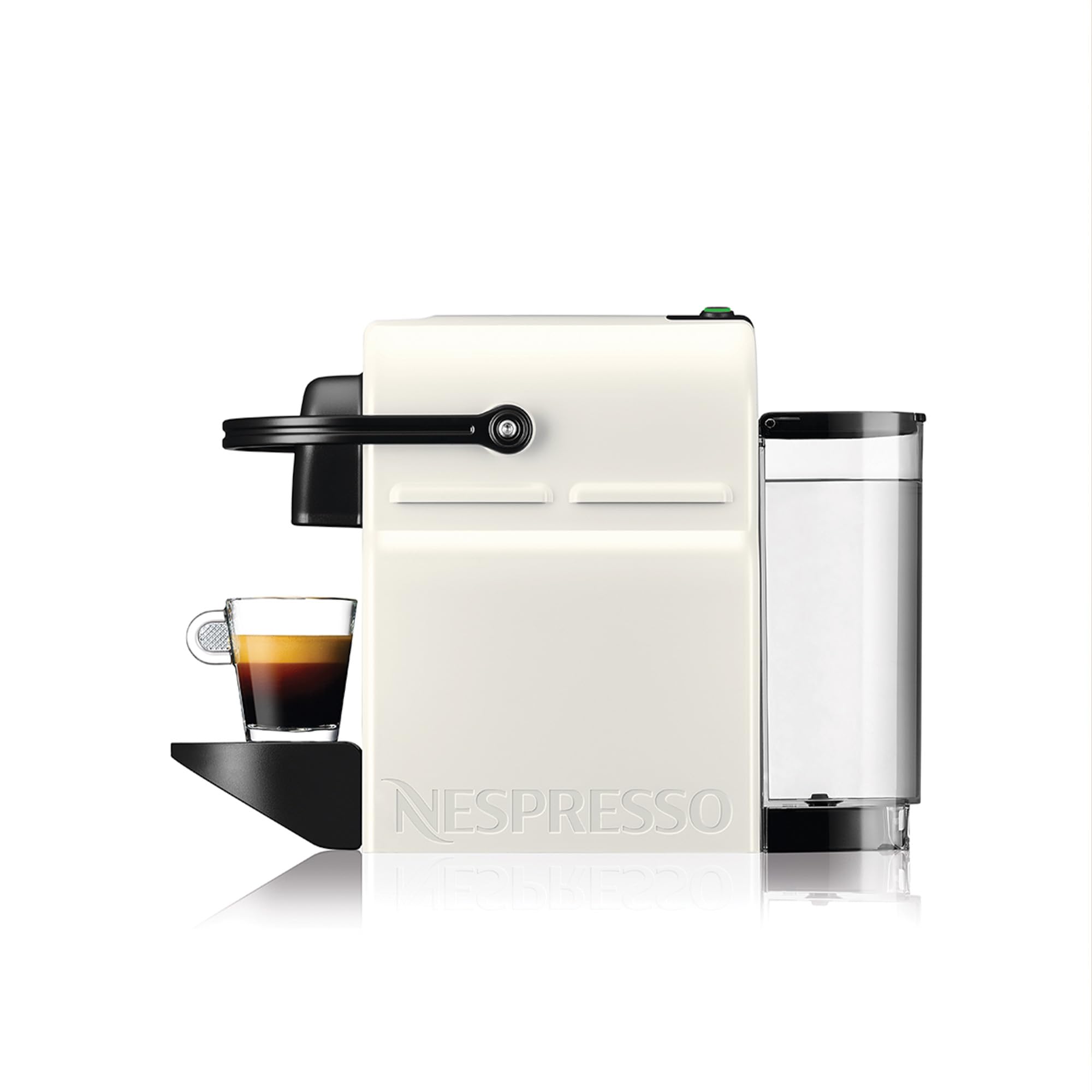 Lumero Inissia – Machine Espresso à Capsules, 19 Bars, Blanc Brillant